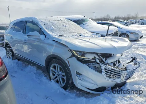 2017 Lincoln Mkc Reserve z USA, uszkodzony, nr VIN 5LMTJ3DH3HUL50800